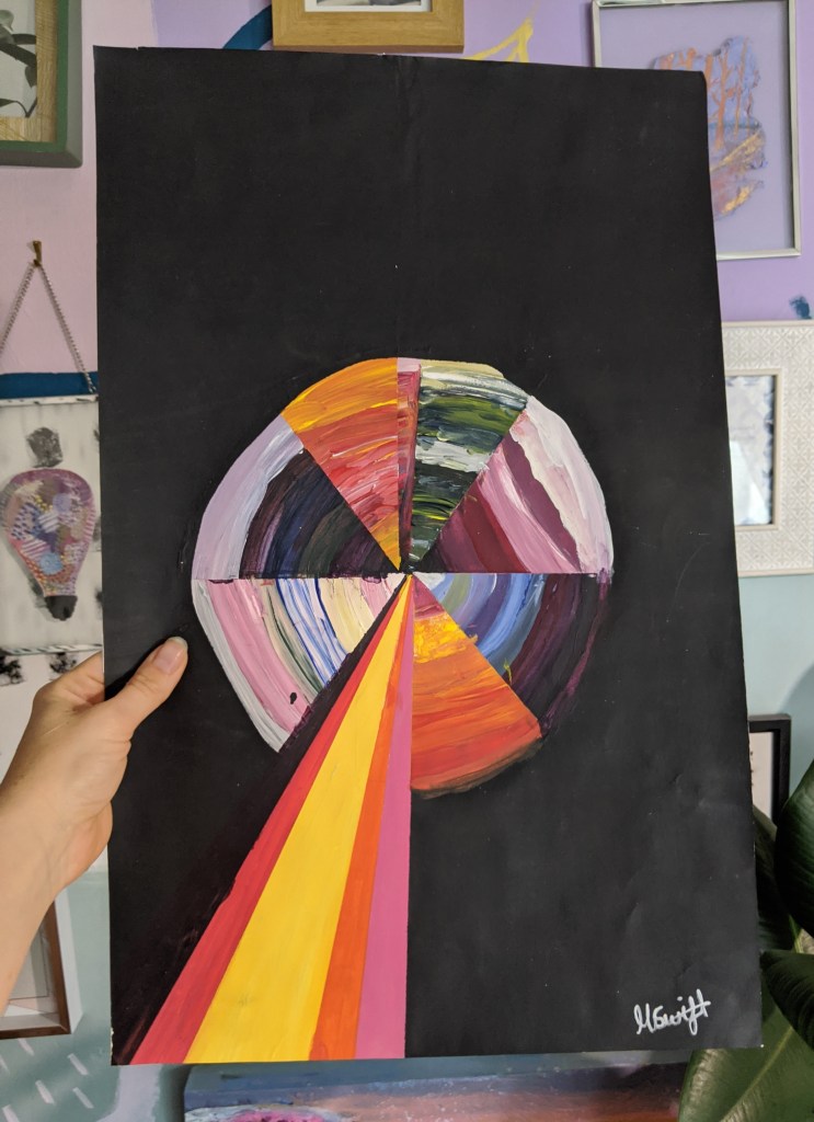 Heidi swift from barnsley abstract artwork
