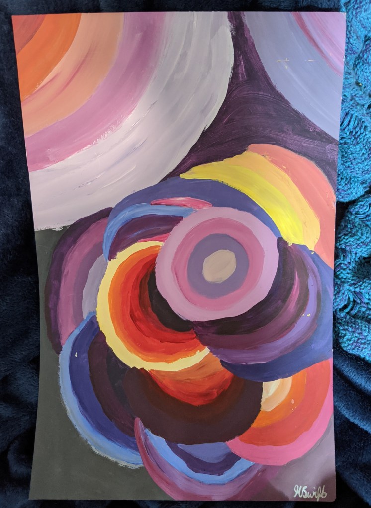 Heidi swift abstract artwork swirls