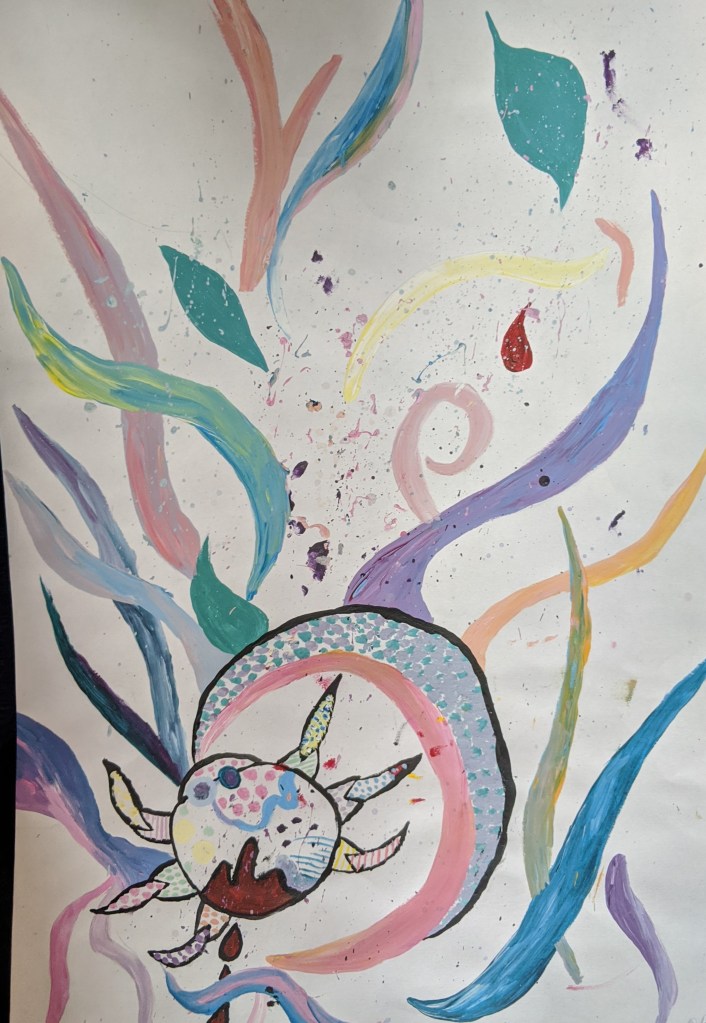Heidi swift abstract bug artwork 